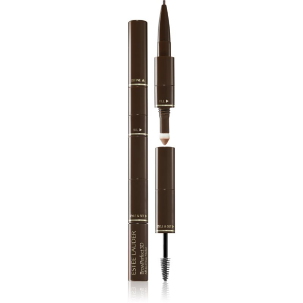 Estée Lauder BrowPerfect 3D All-in-One Styler szemöldök ceruza 3 az 1-ben árnyalat Cool Brown 2