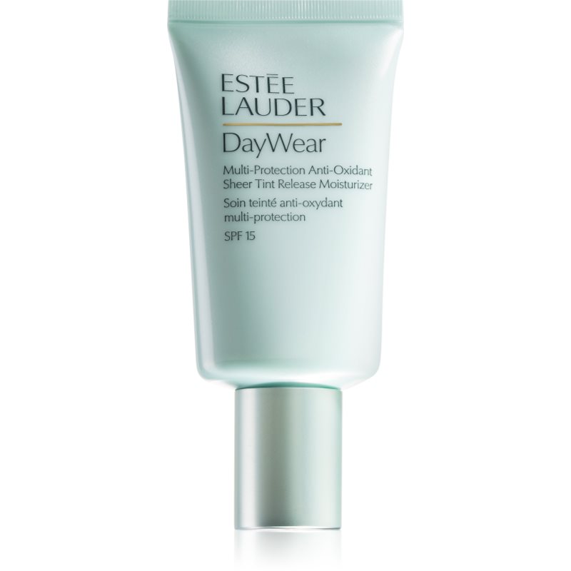 Estée Lauder DayWear Multi-Protection Anti-Oxidant Sheer Tint Release Moisturizer SPF 15 hidratáló krém tonizáló minden bőrtípusra SPF 15 50 ml-Eredeti