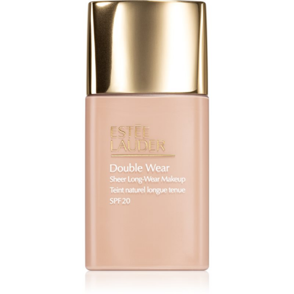 Estée Lauder Double Wear Sheer Long-Wear Makeup SPF 20 könnyű mattító alapozó SPF 20 árnyalat 1C1 Cool Bone 30 ml-Ár