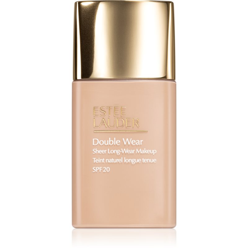 Estée Lauder Double Wear Sheer Long-Wear Makeup SPF 20 könnyű mattító alapozó SPF 20 árnyalat 1N2 Ecru 30 ml-Ár