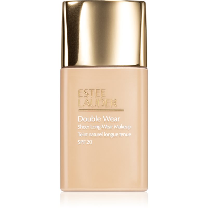 Estée Lauder Double Wear Sheer Long-Wear Makeup SPF 20 könnyű mattító alapozó SPF 20 árnyalat 1W1 Bone 30 ml-Ár