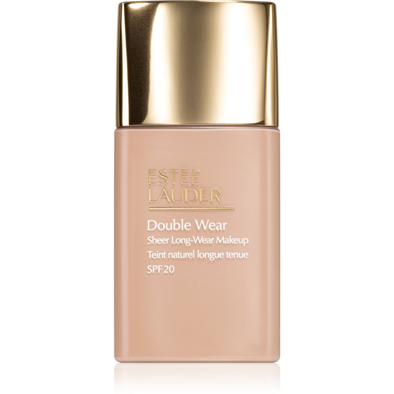 Estée Lauder Double Wear Sheer Long-Wear Makeup SPF 20 könnyű mattító alapozó SPF 20 árnyalat 2C2 Pale Almond 30 ml-Ár