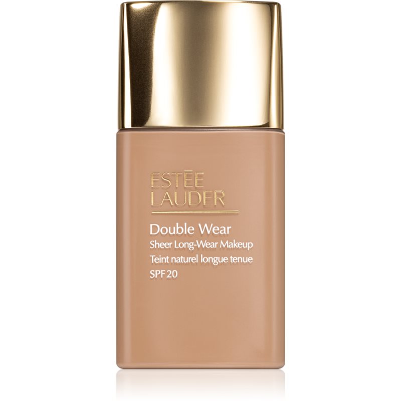 Estée Lauder Double Wear Sheer Long-Wear Makeup SPF 20 könnyű mattító alapozó SPF 20 árnyalat 3N2 Wheat 30 ml-Ár