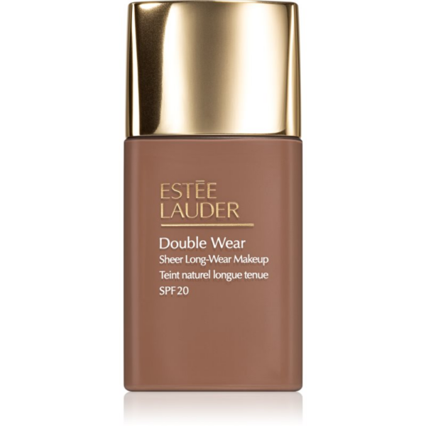 Estée Lauder Double Wear Sheer Long-Wear Makeup SPF 20 könnyű mattító alapozó SPF 20 árnyalat 7N1 Deep Amber 30 ml-ár