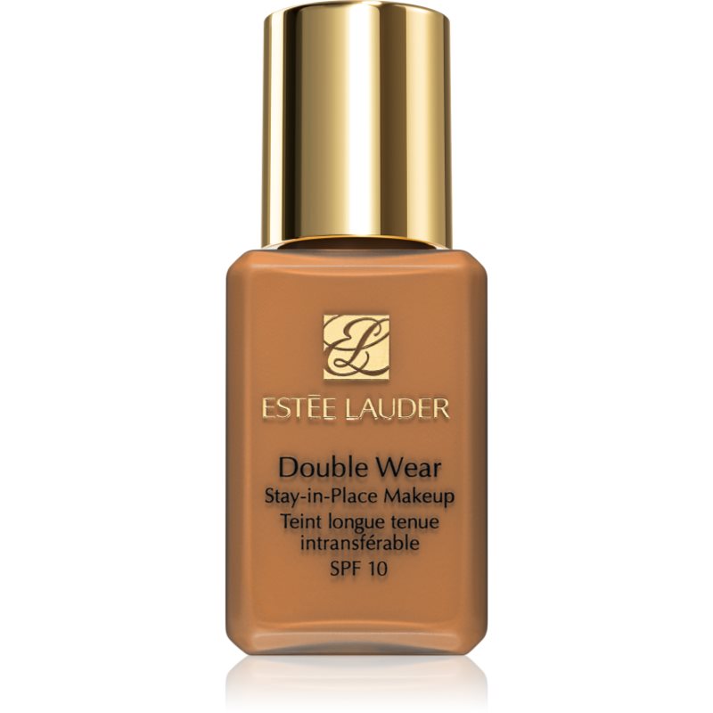 Estée Lauder Double Wear Stay-in-Place Mini tartós alapozó SPF 10 árnyalat 5W2 Rich Caramel 15 ml-Ár