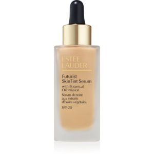 Estée Lauder Futurist SkinTint Serum Foundation With Botanical Oil Infusion SPF 20 ápoló alapozó SPF 20 árnyalat 1W1 Bone 30 ml-Ár