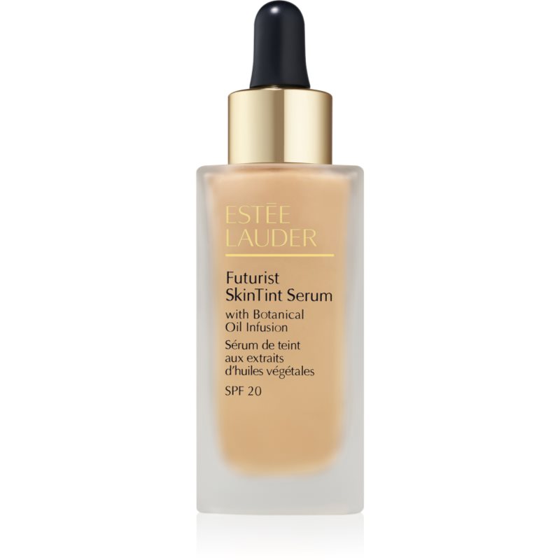 Estée Lauder Futurist SkinTint Serum Foundation With Botanical Oil Infusion SPF 20 ápoló alapozó SPF 20 árnyalat 1W1 Bone 30 ml-Ár