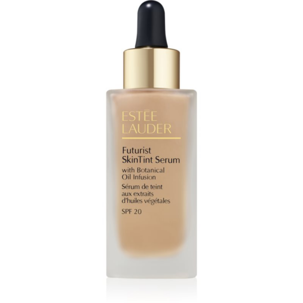 Estée Lauder Futurist SkinTint Serum Foundation With Botanical Oil Infusion SPF 20 ápoló alapozó SPF 20 árnyalat 2C0 Cool Vanilla 30 ml-Ár