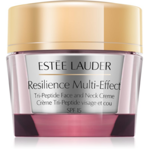 Estée Lauder Resilience Multi-Effect Tri-Peptide Face and Neck Creme SPF 15 intenzíven tápláló krém száraz bőrre SPF 15 50 ml-Eredeti