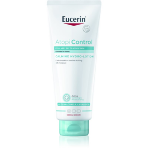 Eucerin AtopiControl Calming Hydro-Lotion krémes illatmentes nyugtató gél a száraz és érzékeny bőrre 400 ml-ár