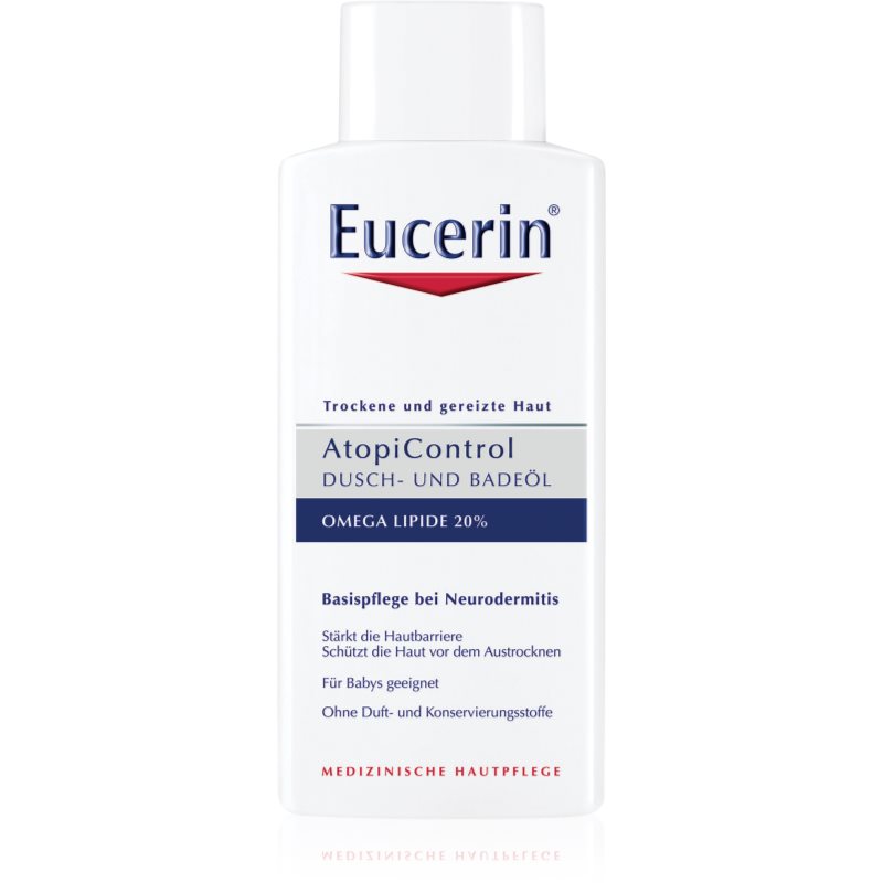 Eucerin AtopiControl tusoló és fürdőolaj száraz és viszkető bőrre 400 ml-Eredeti