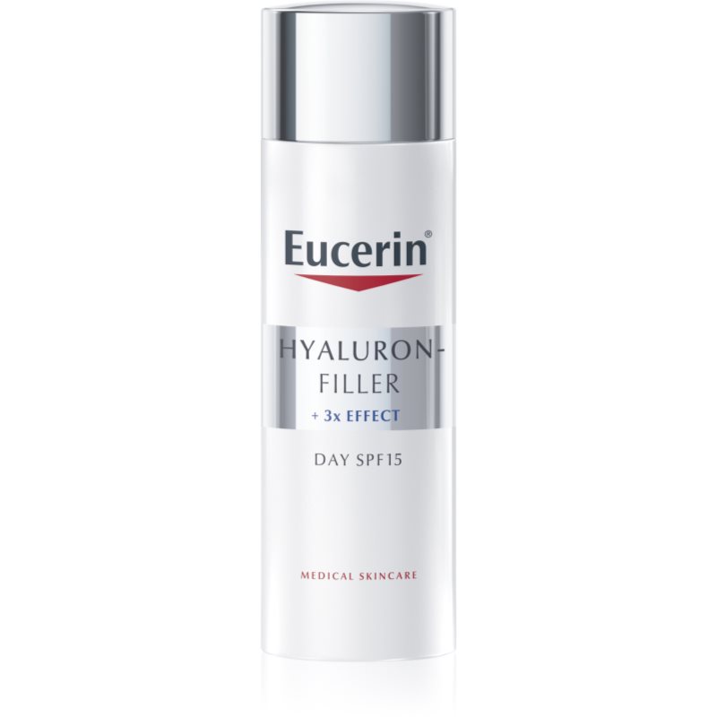 Eucerin Hyaluron-Filler + 3x Effect nappali krém a bőröregedés ellen SPF 15 50 ml-Ár