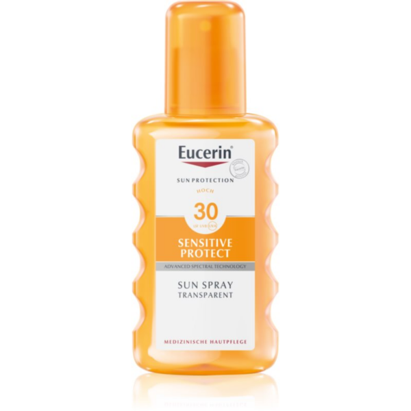 Eucerin Sun Dry Touch Oil Control átlátszó napozó spray SPF 30 200 ml-Ár