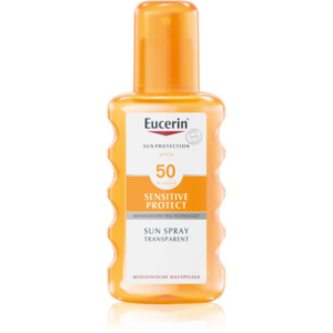Eucerin Sun Dry Touch Oil Control átlátszó védő spray SPF 50 200 ml-Ár