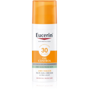 Eucerin Sun Oil Control védő géles krém az arcra SPF 30 50 ml-Ár