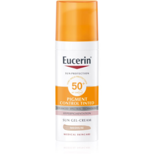 Eucerin Sun Pigment Control Tinted Védőemulzió a bőr hiperpigmentációja ellen SPF 50+ árnyalat Medium 50 ml-Ár