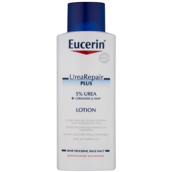 Eucerin UreaRepair PLUS testápoló tej a nagyon száraz bőrre 5% Urea 250 ml