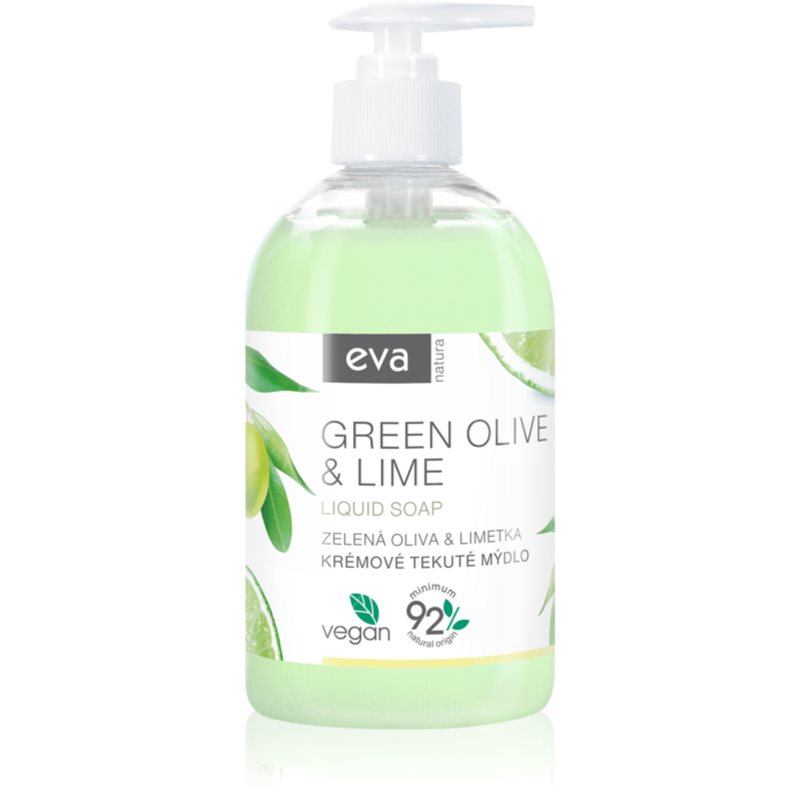 Eva Natura Green olive & Lime krémes folyékony szappan kézre 500 ml-Ár