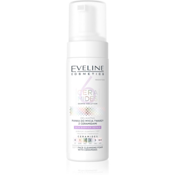 Eveline Cosmetics 6 Ceramides mélyisztító hab ceramidokkal 150 ml