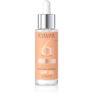 Eveline Cosmetics 6 Ceramides védő szérum száraz és érzékeny bőrre SPF 30 30 ml
