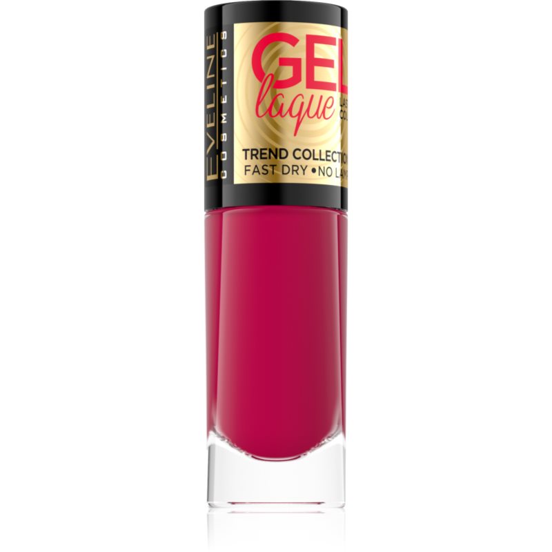 Eveline Cosmetics 7 Days Gel Laque Nail Enamel géles körömlakk UV/LED lámpa használata nélkül árnyalat 207 8 ml-Ár