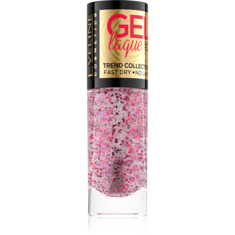 Eveline Cosmetics 7 Days Gel Laque Nail Enamel géles körömlakk UV/LED lámpa használata nélkül árnyalat 233 8 ml-Ár