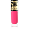 Eveline Cosmetics 7 Days Gel Laque Nail Enamel géles körömlakk UV/LED lámpa használata nélkül árnyalat 47 8 ml-Ár