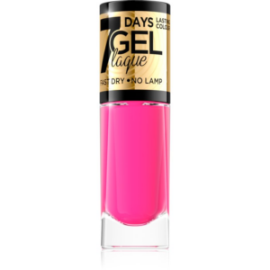 Eveline Cosmetics 7 Days Gel Laque Nail Enamel géles körömlakk UV/LED lámpa használata nélkül árnyalat 48 8 ml-Ár