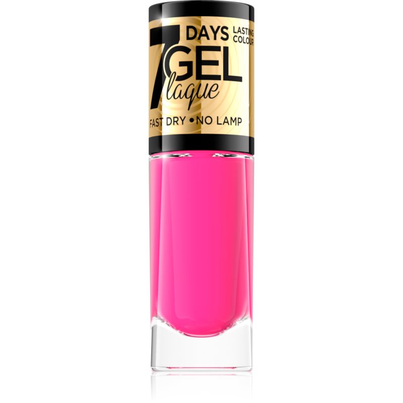Eveline Cosmetics 7 Days Gel Laque Nail Enamel géles körömlakk UV/LED lámpa használata nélkül árnyalat 48 8 ml-Ár