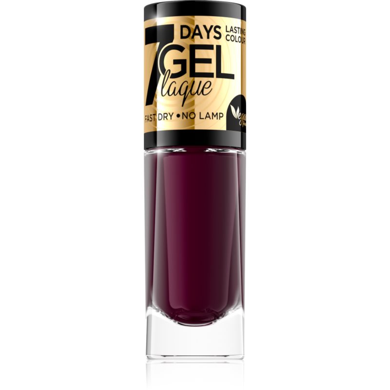 Eveline Cosmetics 7 Days Gel Laque Nail Enamel géles körömlakk UV/LED lámpa használata nélkül árnyalat 52 8 ml-Ár
