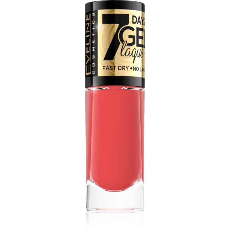 Eveline Cosmetics 7 Days Gel Laque Nail Enamel géles körömlakk UV/LED lámpa használata nélkül árnyalat 92 8 ml-Ár