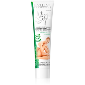 Eveline Cosmetics Active Epil szőrtelenítő krém a kar a hónalj és az ágyék szőrtelenítésére aloe verával 125 ml-Ár