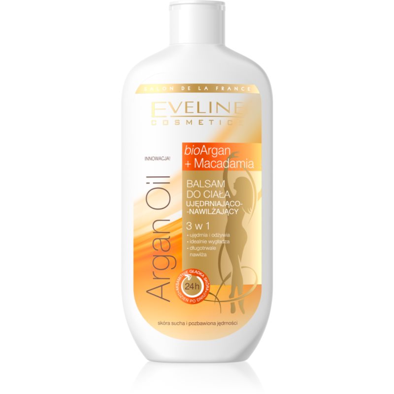 Eveline Cosmetics Argan Oil hidratáló és feszesítő testápoló tej 350 ml-Eredeti
