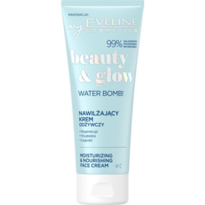 Eveline Cosmetics Beauty & Glow Water Bomb! hidratáló és tápláló krém az arcra 75 ml-Ár