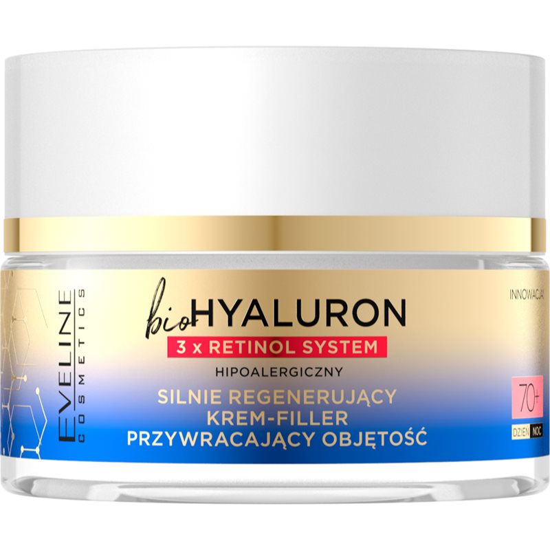 Eveline Cosmetics Bio Hyaluron 3x Retinol System intenzív regeneráló krém 70+ 50 ml-Ár