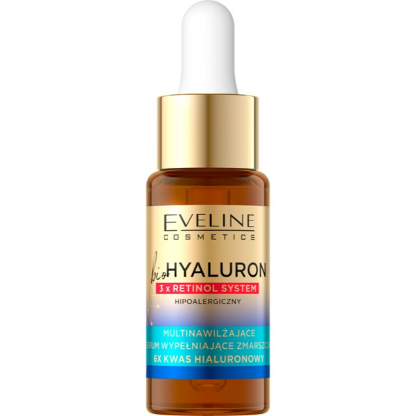 Eveline Cosmetics Bio Hyaluron 3x Retinol System rencfeltültő szérum 18 ml-Ár