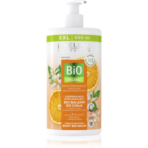 Eveline Cosmetics Bio Organic bőrpuhító testbalzsam feszesítő hatással 650 ml-Ár