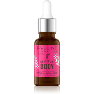 Eveline Cosmetics Brazilian Body önbarnító cseppek arcra és testre 18 ml-Ár