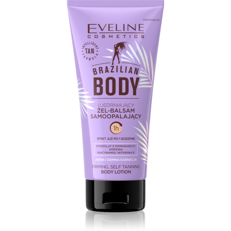 Eveline Cosmetics Brazilian Body önbarnító zselé feszesítő hatással 150 ml-Ár