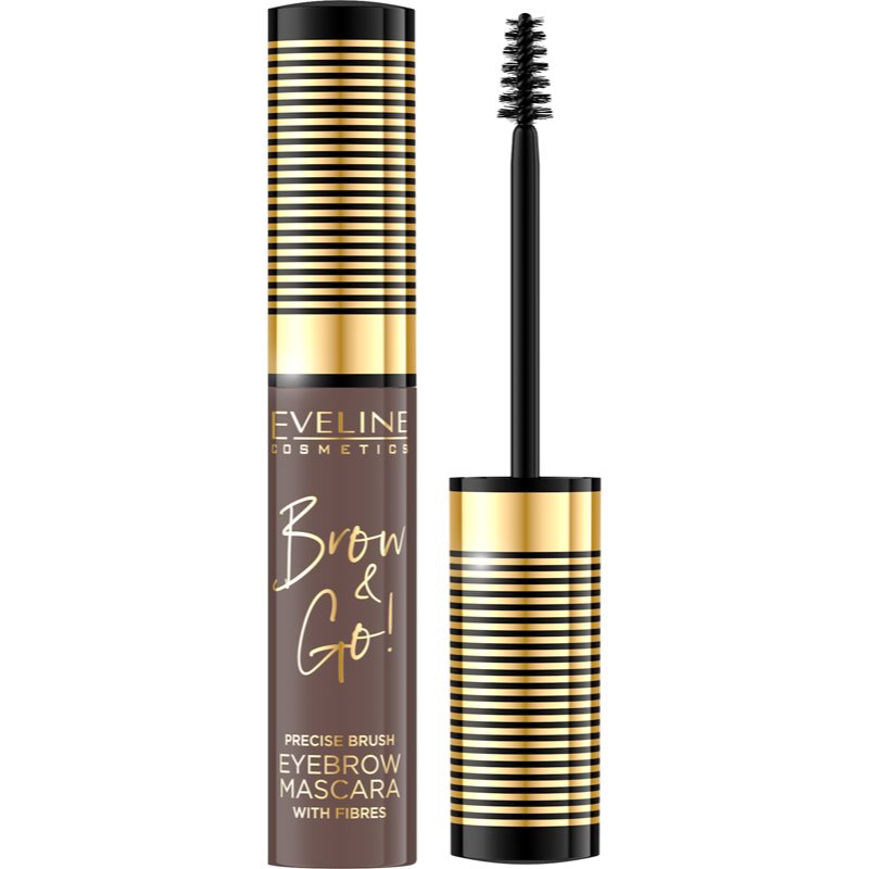 Eveline Cosmetics Brow & Go! szemöldök és szempillaspirál árnyalat 01 Light 6 ml-Ár