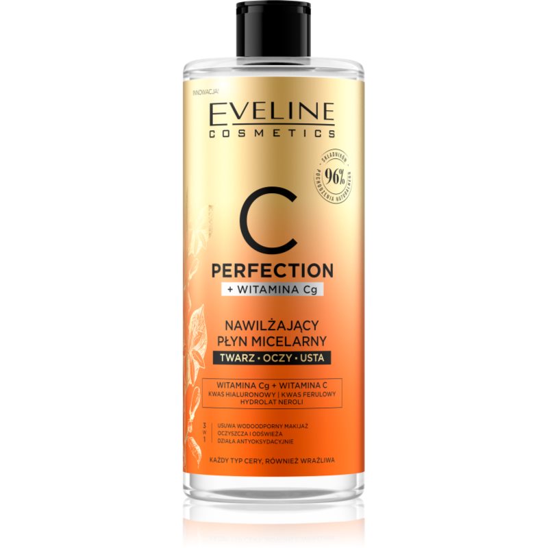 Eveline Cosmetics C Perfection micellás hidratáló víz C vitamin 500 ml-Ár