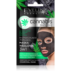 Eveline Cosmetics Cannabis tisztító agyagos arcmaszk 7 ml-Eredeti