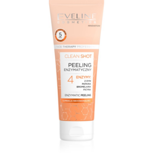 Eveline Cosmetics Clean Shot 4 Enzymes enzimatikus peeling a bőr tökéletlenségei ellen 75 ml