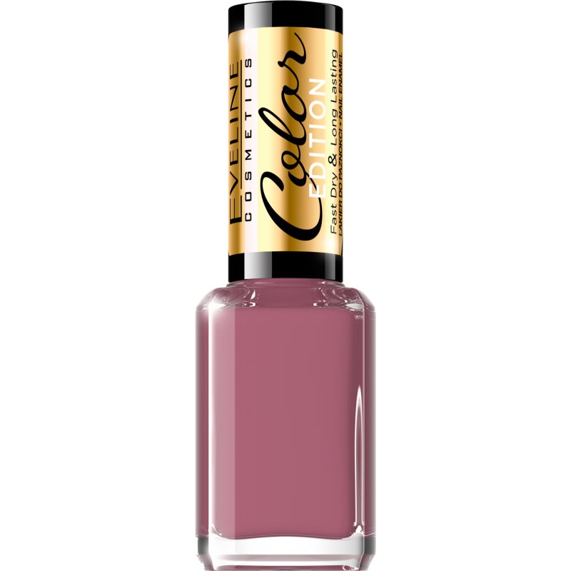Eveline Cosmetics Color Edition jól fedő körömlakk árnyalat 101 12 ml-Ár