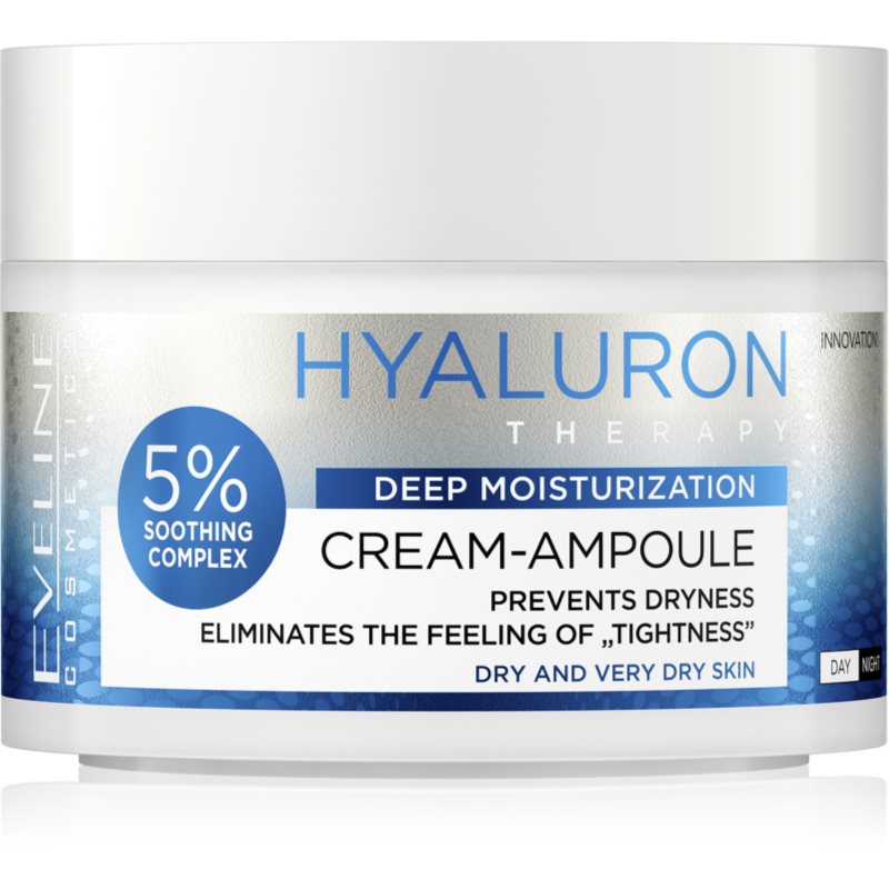 Eveline Cosmetics Cream-Ampoule Hyaluron intenzíven hidratáló krém 50 ml