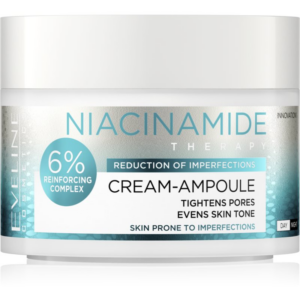 Eveline Cosmetics Cream-Ampoule Niacinamide hidratáló krém a bőr tökéletlenségei ellen 50 ml