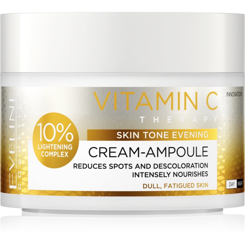 Eveline Cosmetics Cream-Ampoule Vitamin C Intenzív ápolás a bőrpír ellen 50 ml