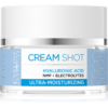 Eveline Cosmetics Cream Shot Hyaluronic Acid intenzíven hidratáló krém Száraz