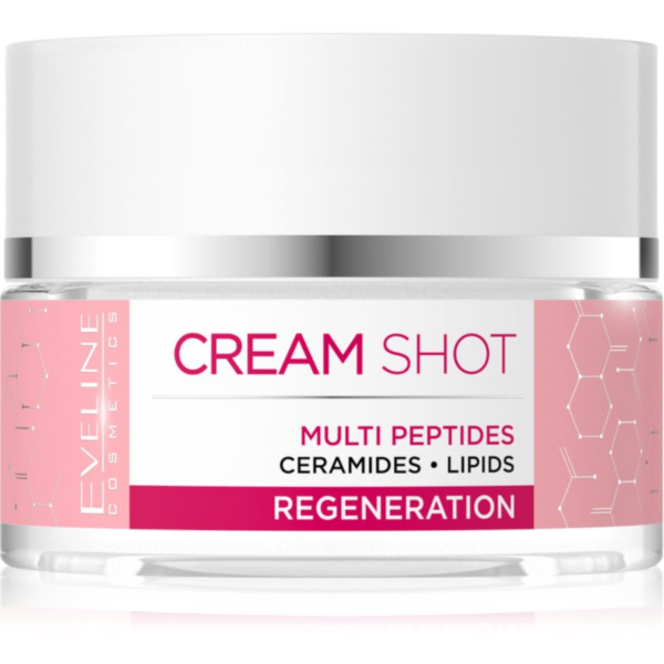 Eveline Cosmetics Cream Shot Multi Peptides regeneráló krém az öregedés jelei ellen 50 ml