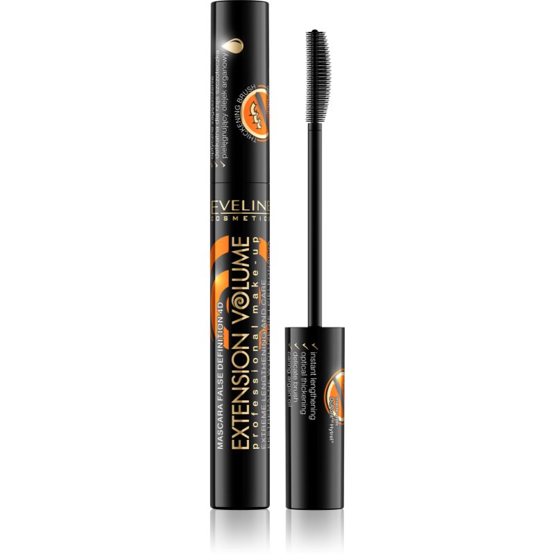 Eveline Cosmetics Extension Volume szempillaspirál az extra hosszú pillákért 10 ml-Ár